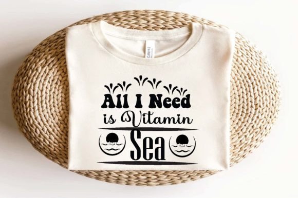 All I Need is Vitamin Sea SVG