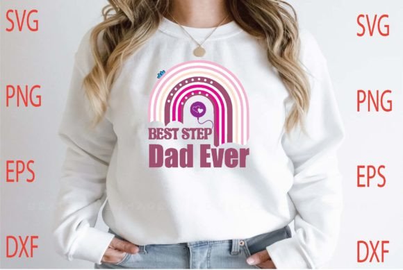 Best Step Dad Ever Svg