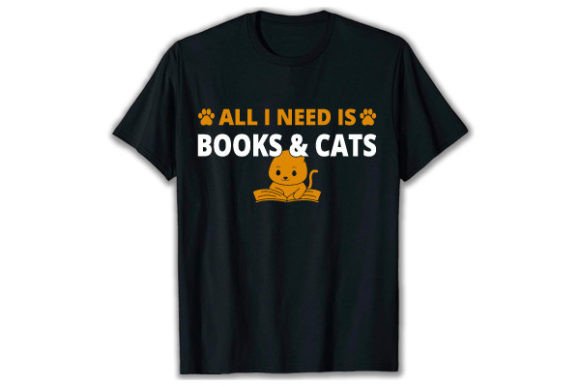 Cat Custom T Shirt Design