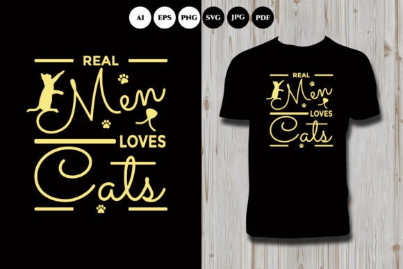 Creative Cat T Shirt Design